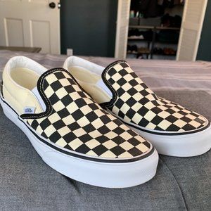 Vans Checkerboard Slip-On Shoe Men's 8/ Women's 9.5